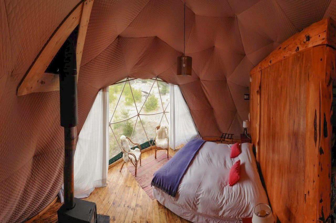 فندق Patagonia Eco Domes إل تشالتين المظهر الخارجي الصورة