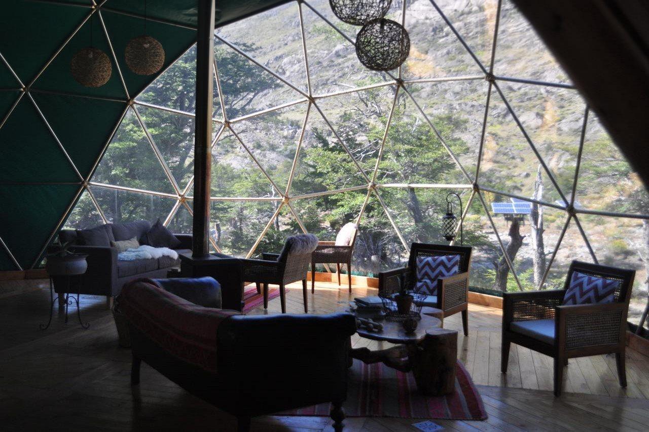 فندق Patagonia Eco Domes إل تشالتين المظهر الخارجي الصورة