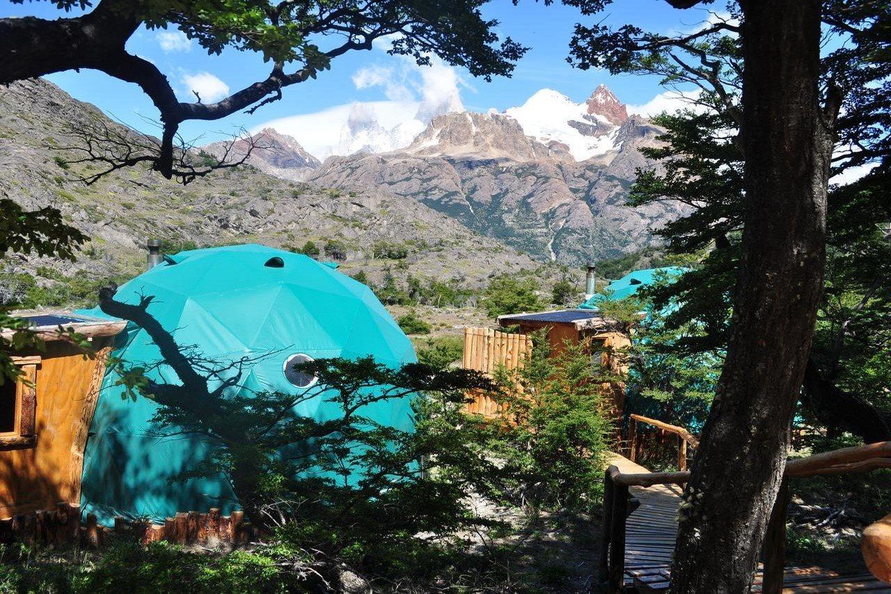 فندق Patagonia Eco Domes إل تشالتين المظهر الخارجي الصورة