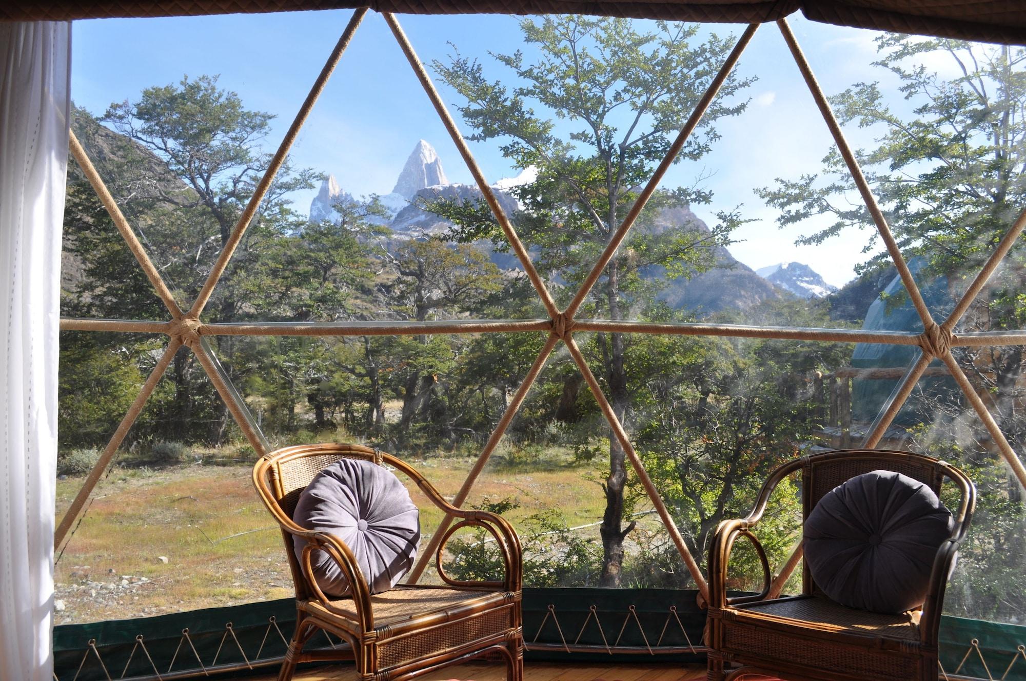 فندق Patagonia Eco Domes إل تشالتين المظهر الخارجي الصورة