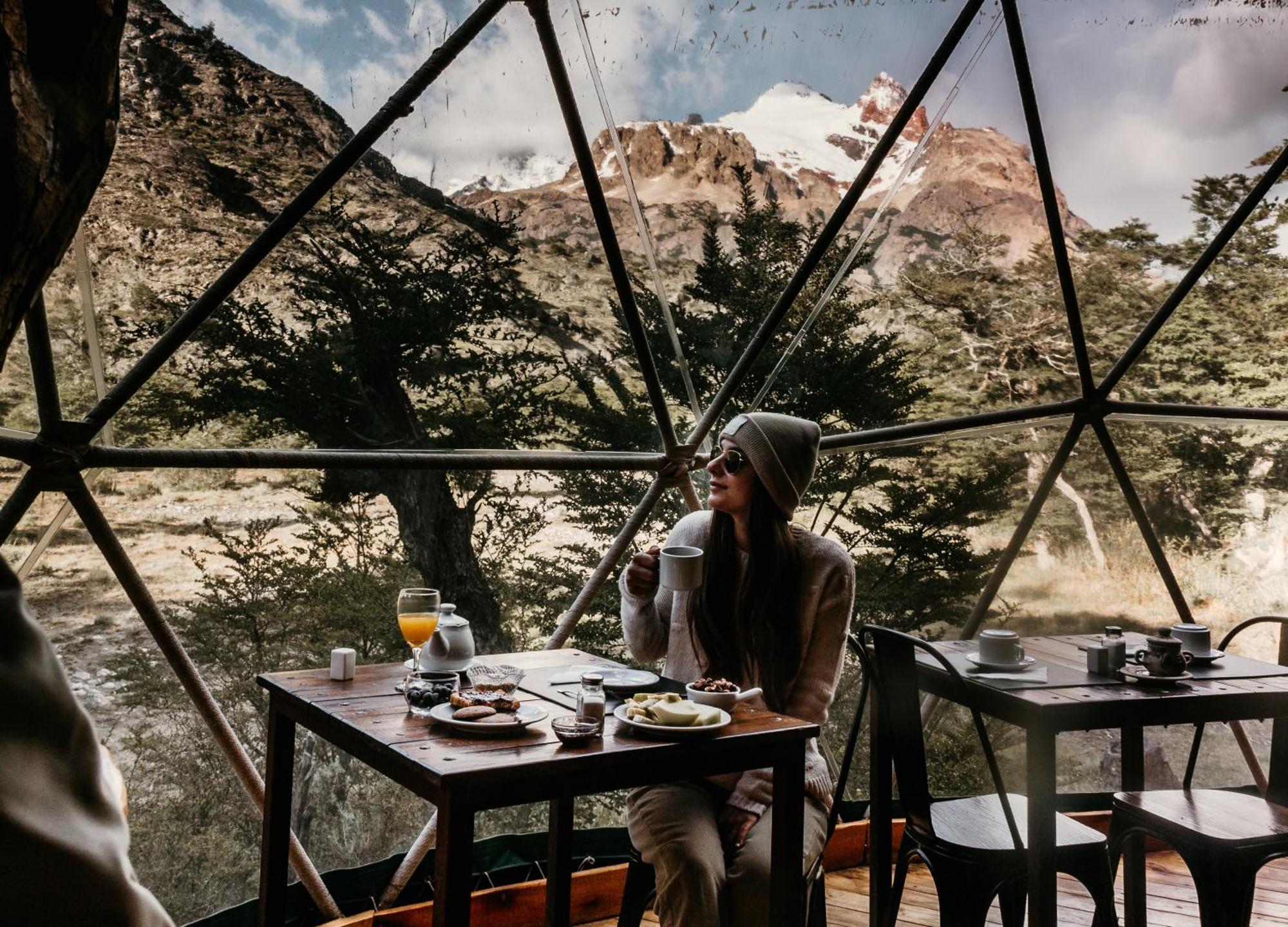 فندق Patagonia Eco Domes إل تشالتين المظهر الخارجي الصورة