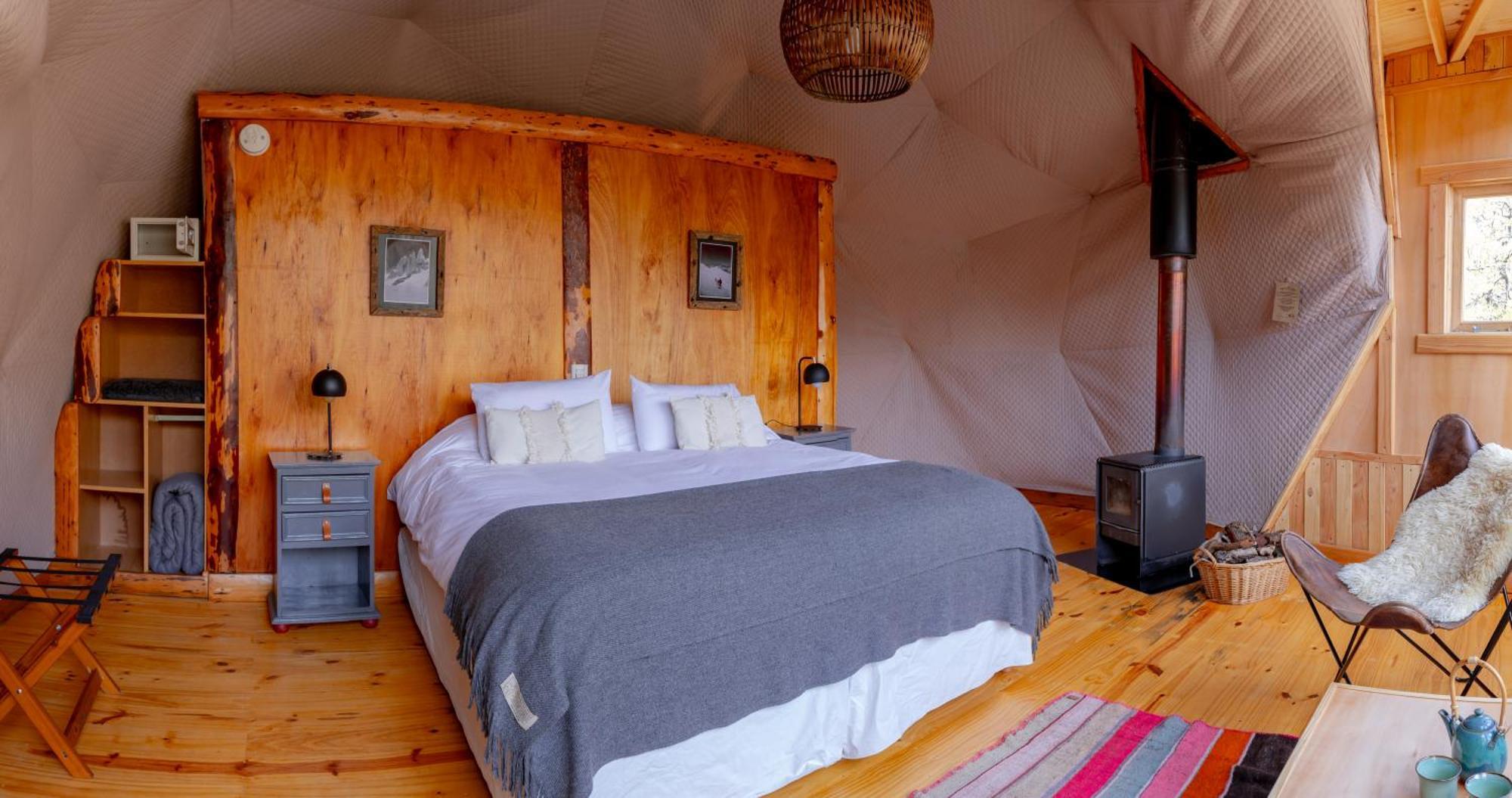 فندق Patagonia Eco Domes إل تشالتين المظهر الخارجي الصورة
