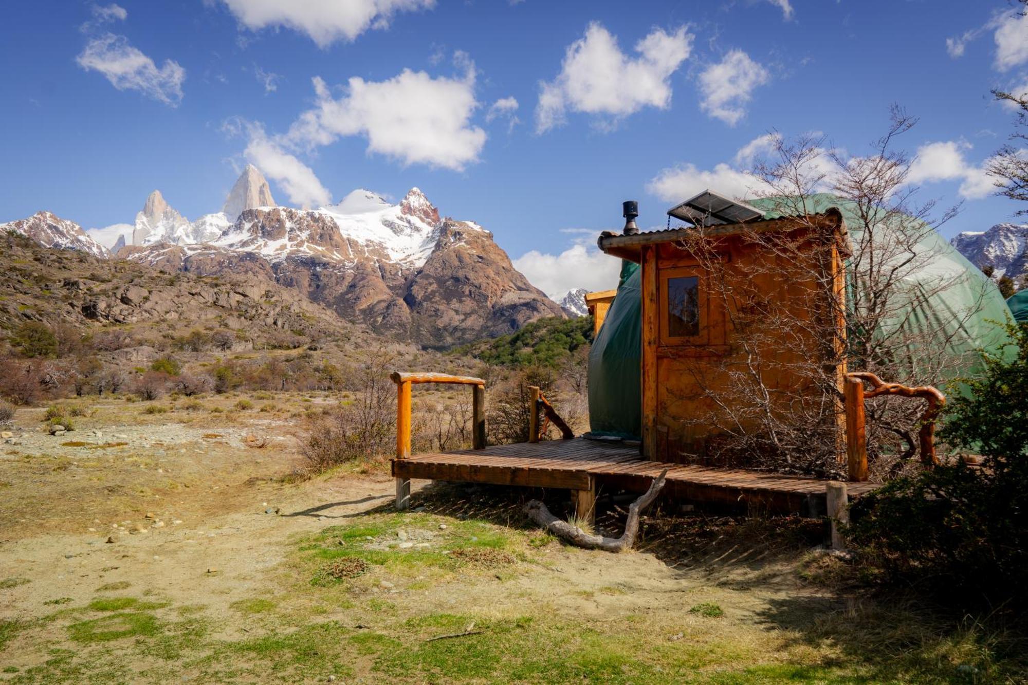 فندق Patagonia Eco Domes إل تشالتين المظهر الخارجي الصورة