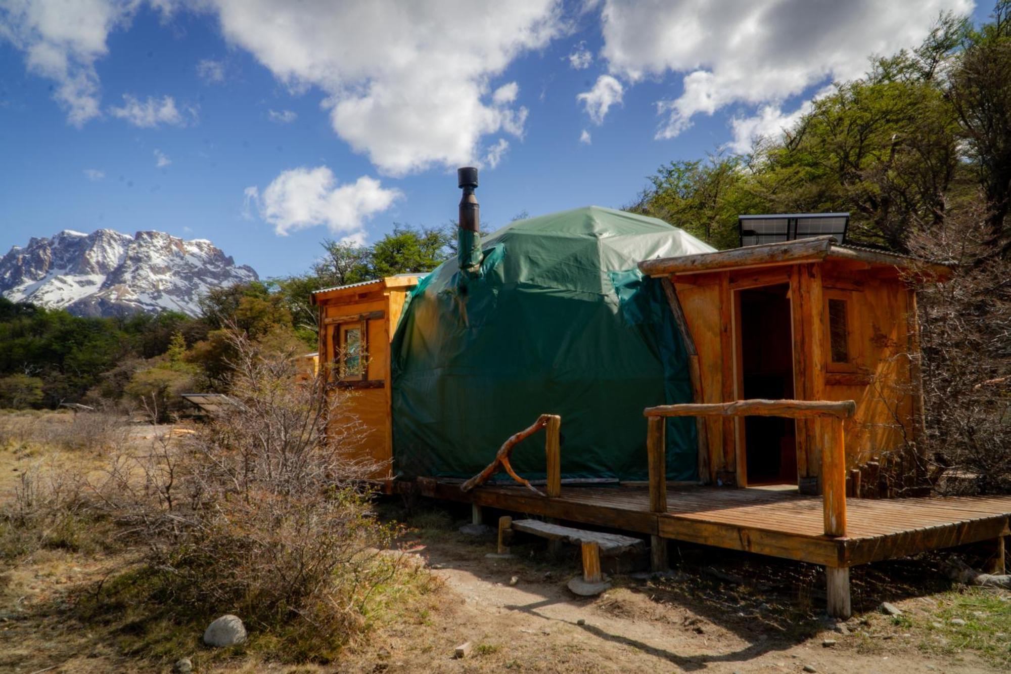 فندق Patagonia Eco Domes إل تشالتين المظهر الخارجي الصورة