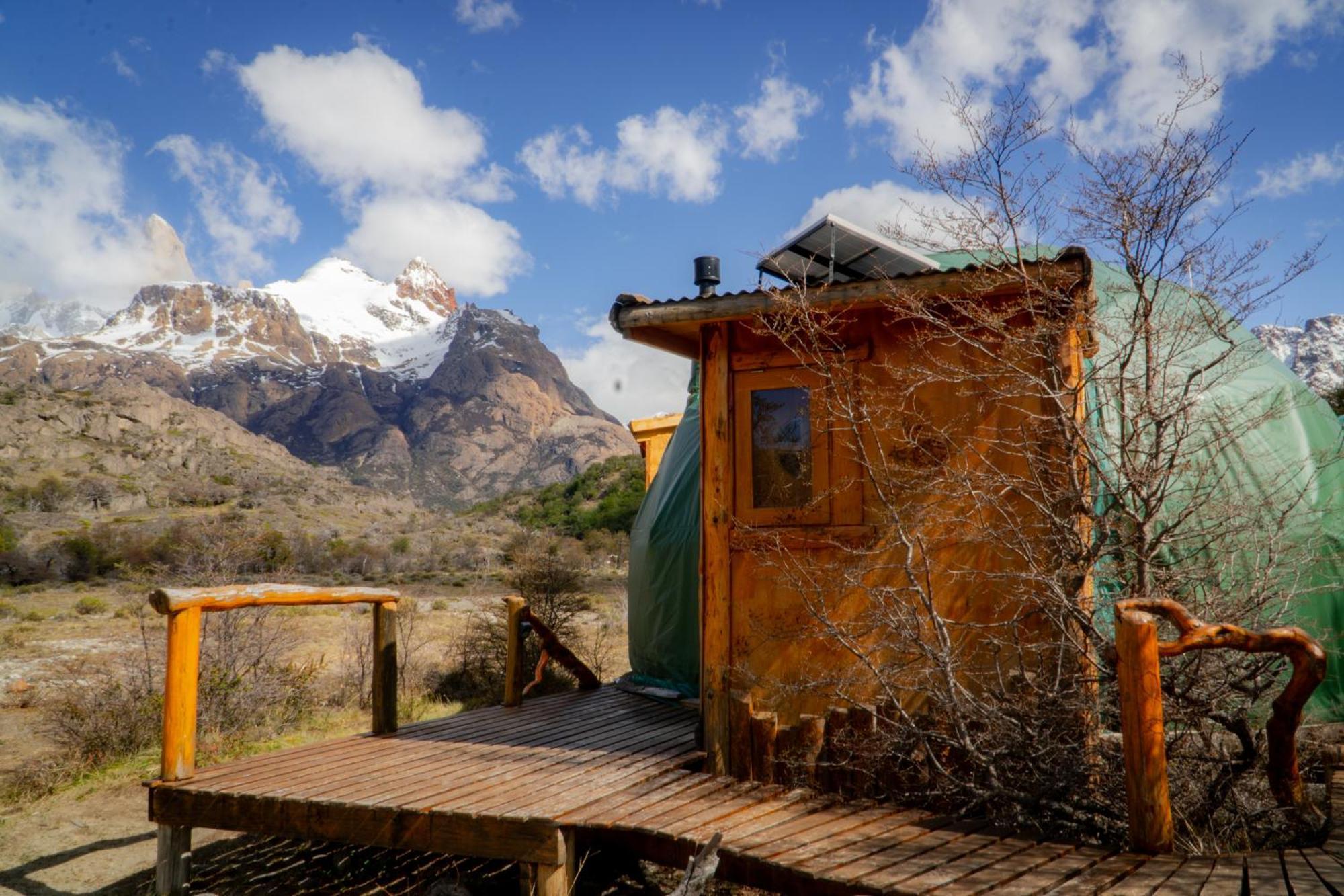 فندق Patagonia Eco Domes إل تشالتين المظهر الخارجي الصورة