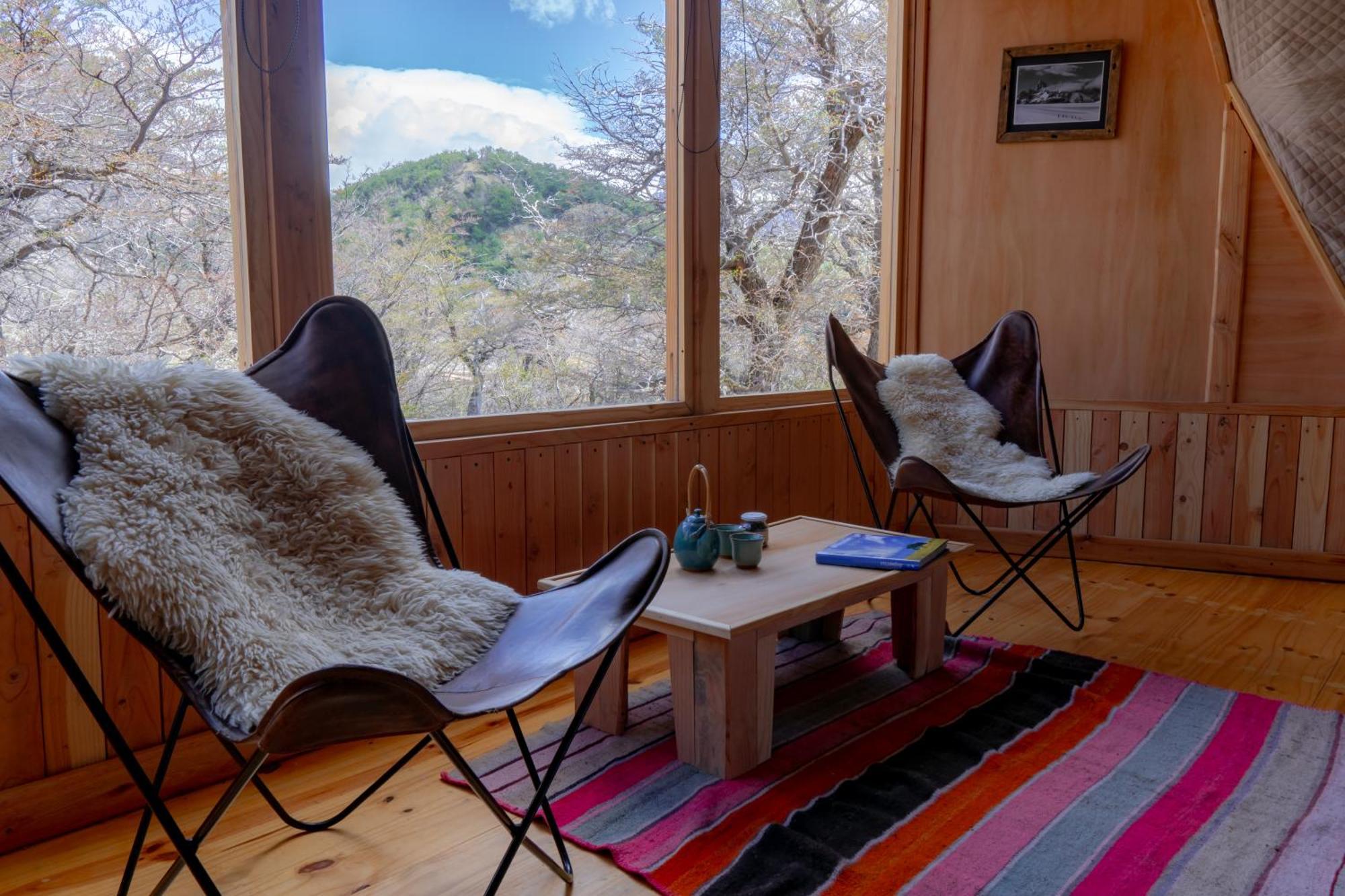 فندق Patagonia Eco Domes إل تشالتين المظهر الخارجي الصورة