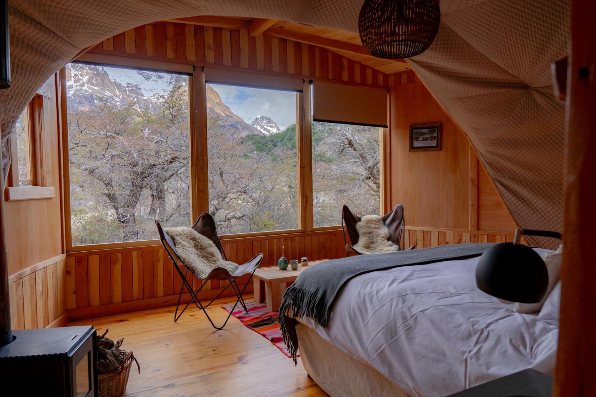 فندق Patagonia Eco Domes إل تشالتين المظهر الخارجي الصورة