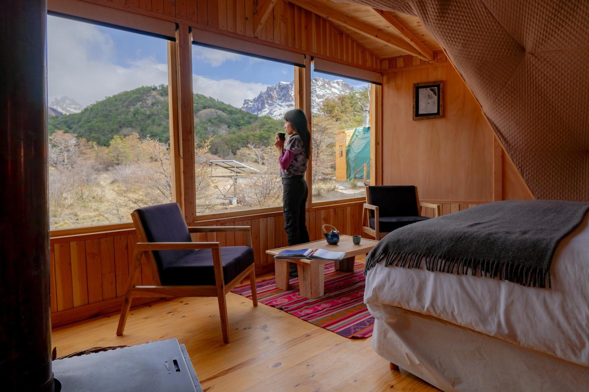 فندق Patagonia Eco Domes إل تشالتين المظهر الخارجي الصورة