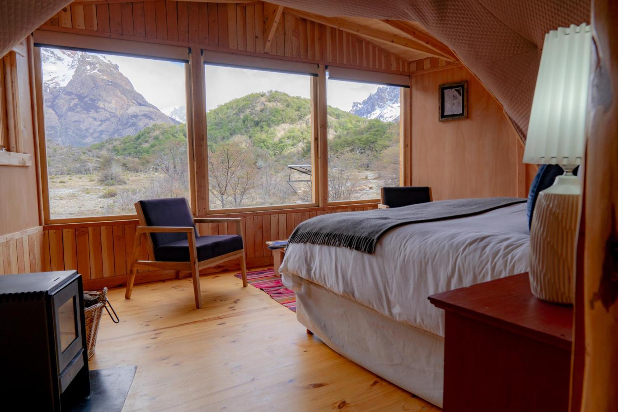 فندق Patagonia Eco Domes إل تشالتين المظهر الخارجي الصورة