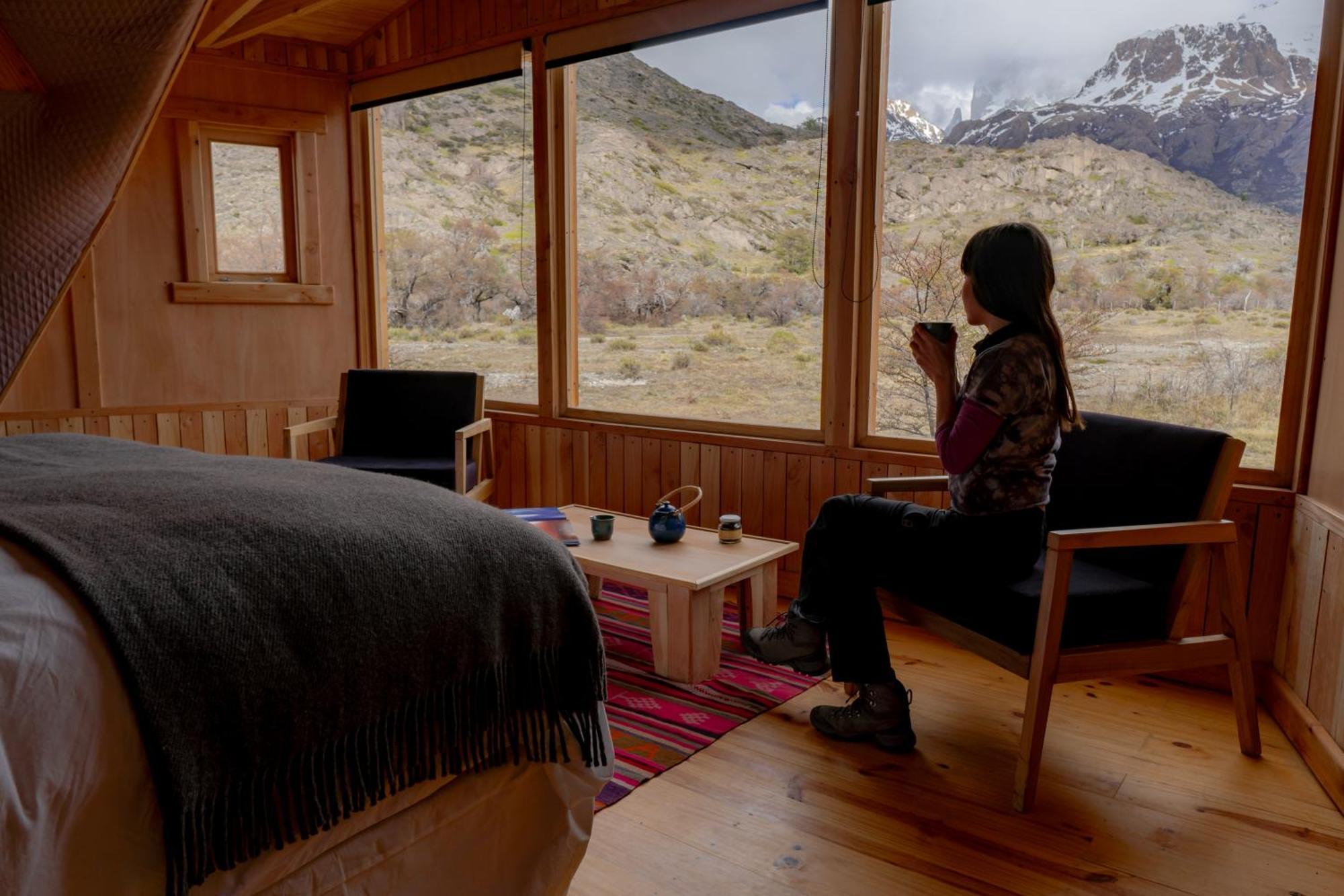 فندق Patagonia Eco Domes إل تشالتين المظهر الخارجي الصورة