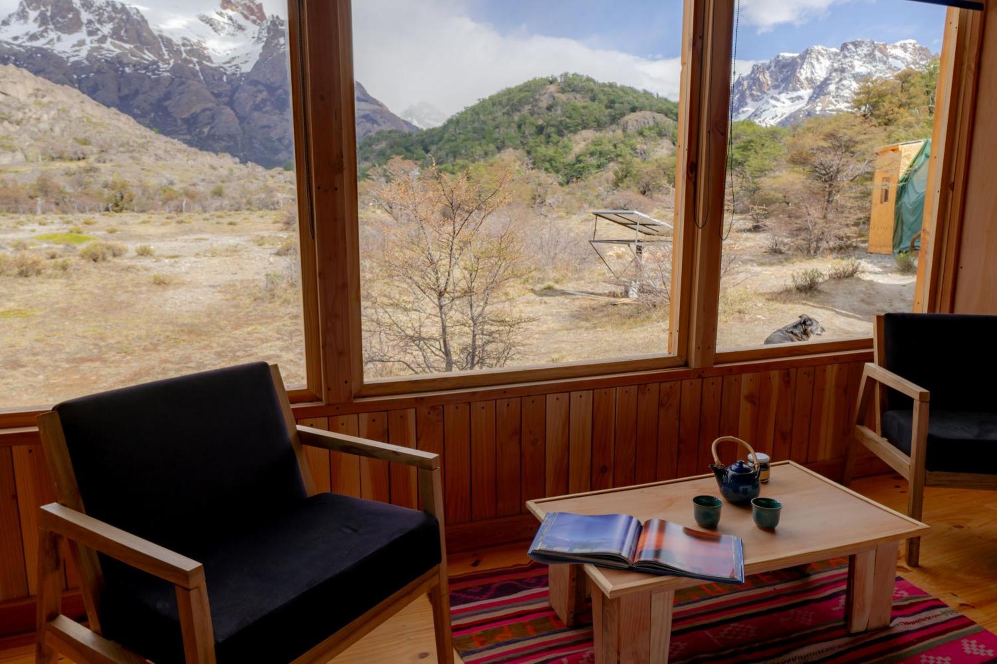 فندق Patagonia Eco Domes إل تشالتين المظهر الخارجي الصورة