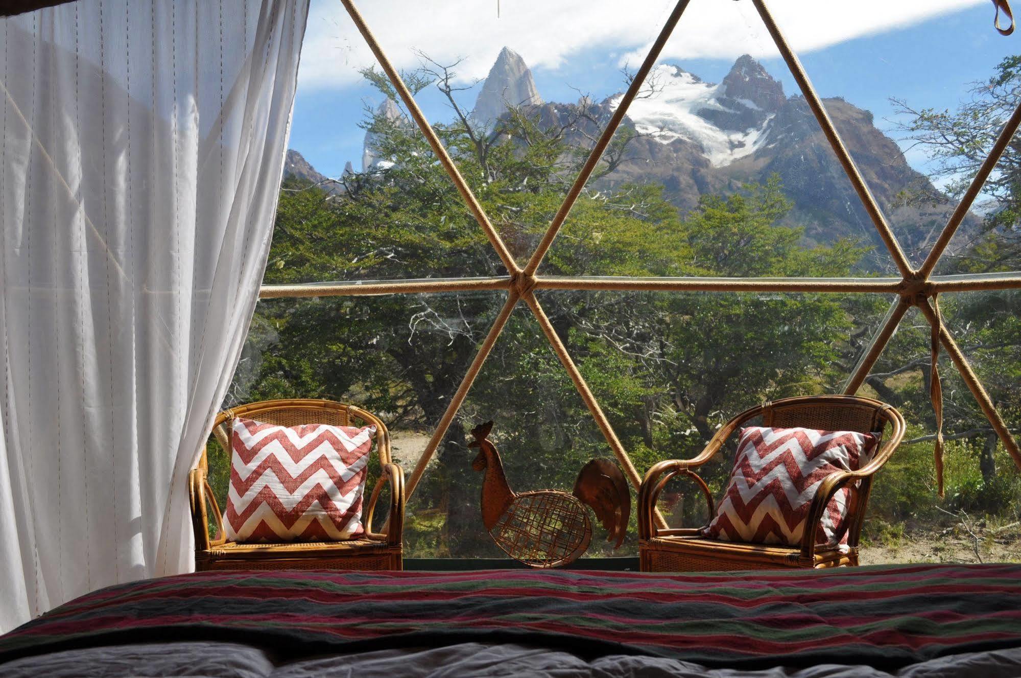 فندق Patagonia Eco Domes إل تشالتين المظهر الخارجي الصورة
