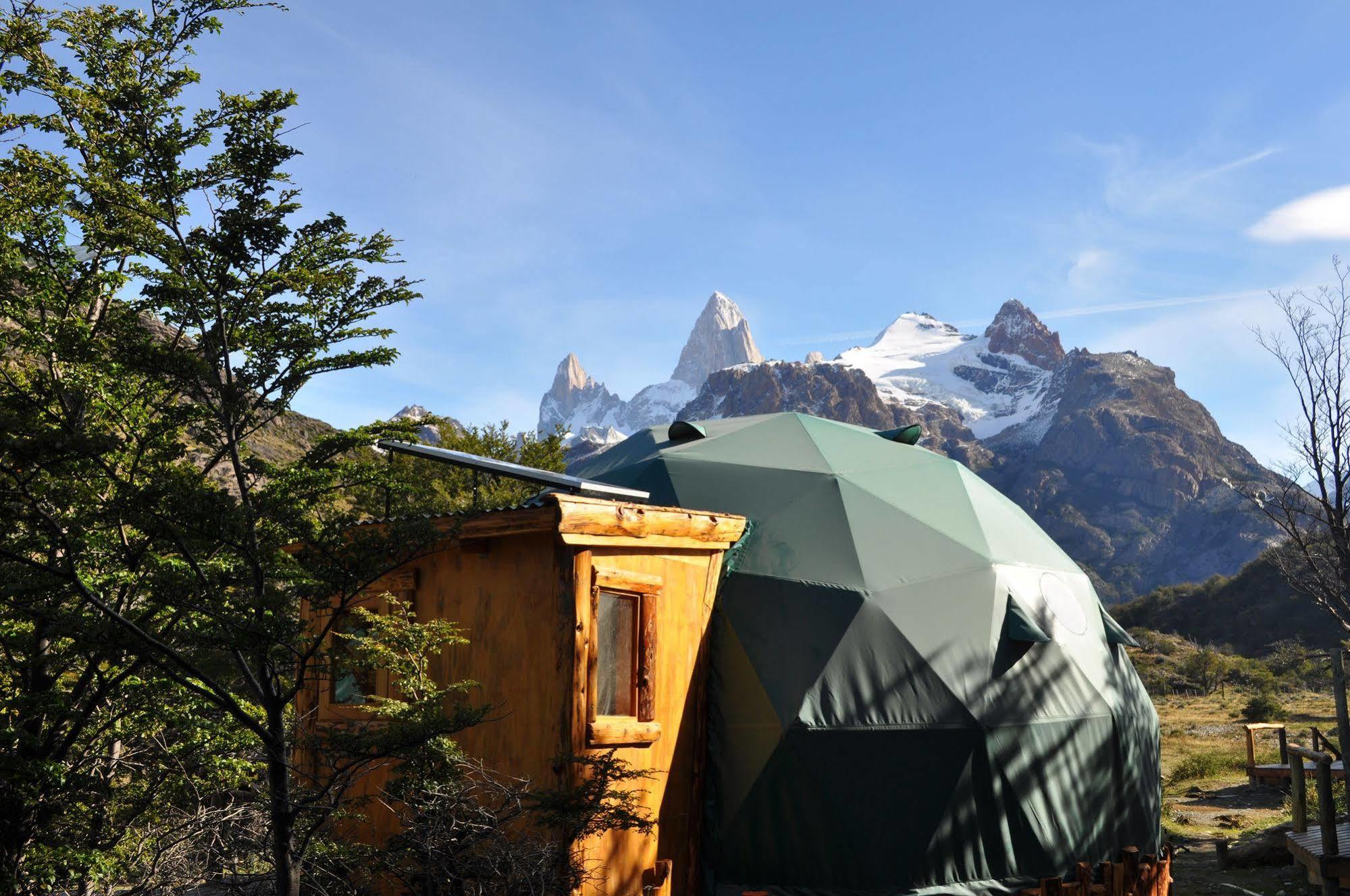 فندق Patagonia Eco Domes إل تشالتين المظهر الخارجي الصورة