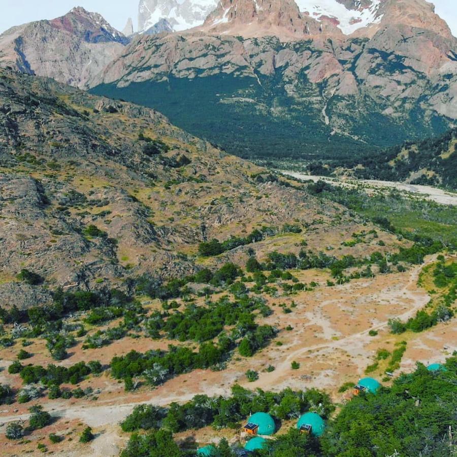 فندق Patagonia Eco Domes إل تشالتين المظهر الخارجي الصورة